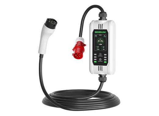 EV32A06EU 7 kW IEC 62196 Type 2 Portable EV Charger