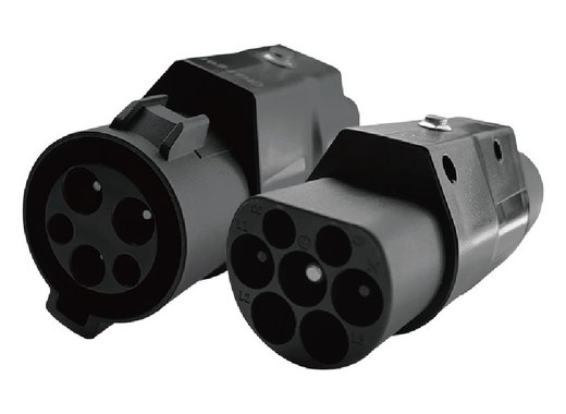 EVAD07 SAE J1772 Type 1 to GB/T Plug