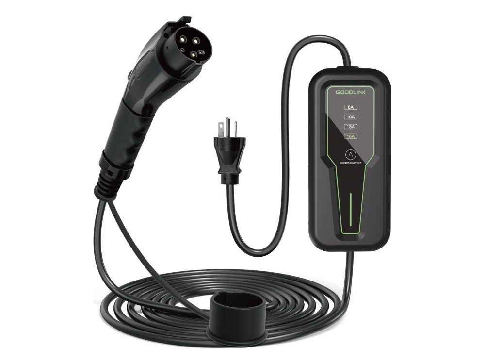 EV16A01US 3.84 kW SAE J1772 Type 1 Portable EV Charger