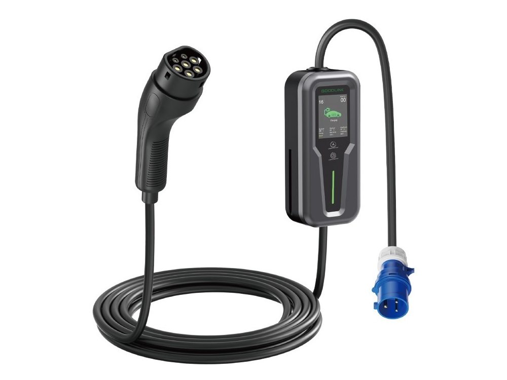 EV16A02EU 3.5 kW IEC 62196 Type 2 Portable EV Charger